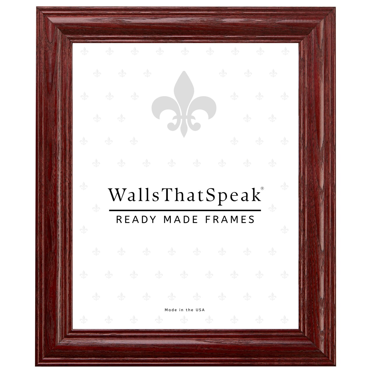 4x6 Picture Frame, Wiltshire 440 1.25 Inch Wood Moulding, Wall Display Frame for Art, Posters, or Photos by wallsthatspeak
